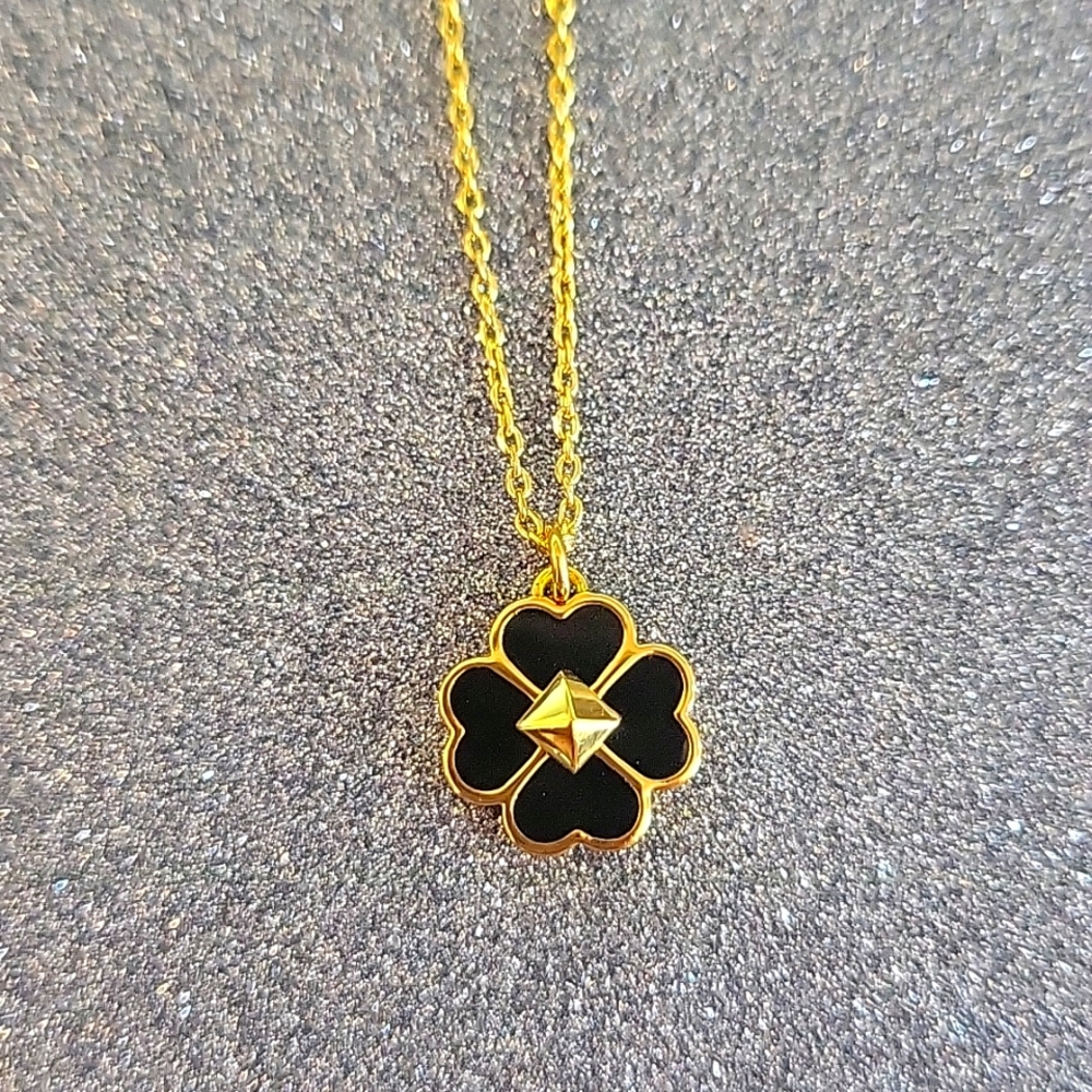 NWT Kate Spade spades and studs necklace ♠️